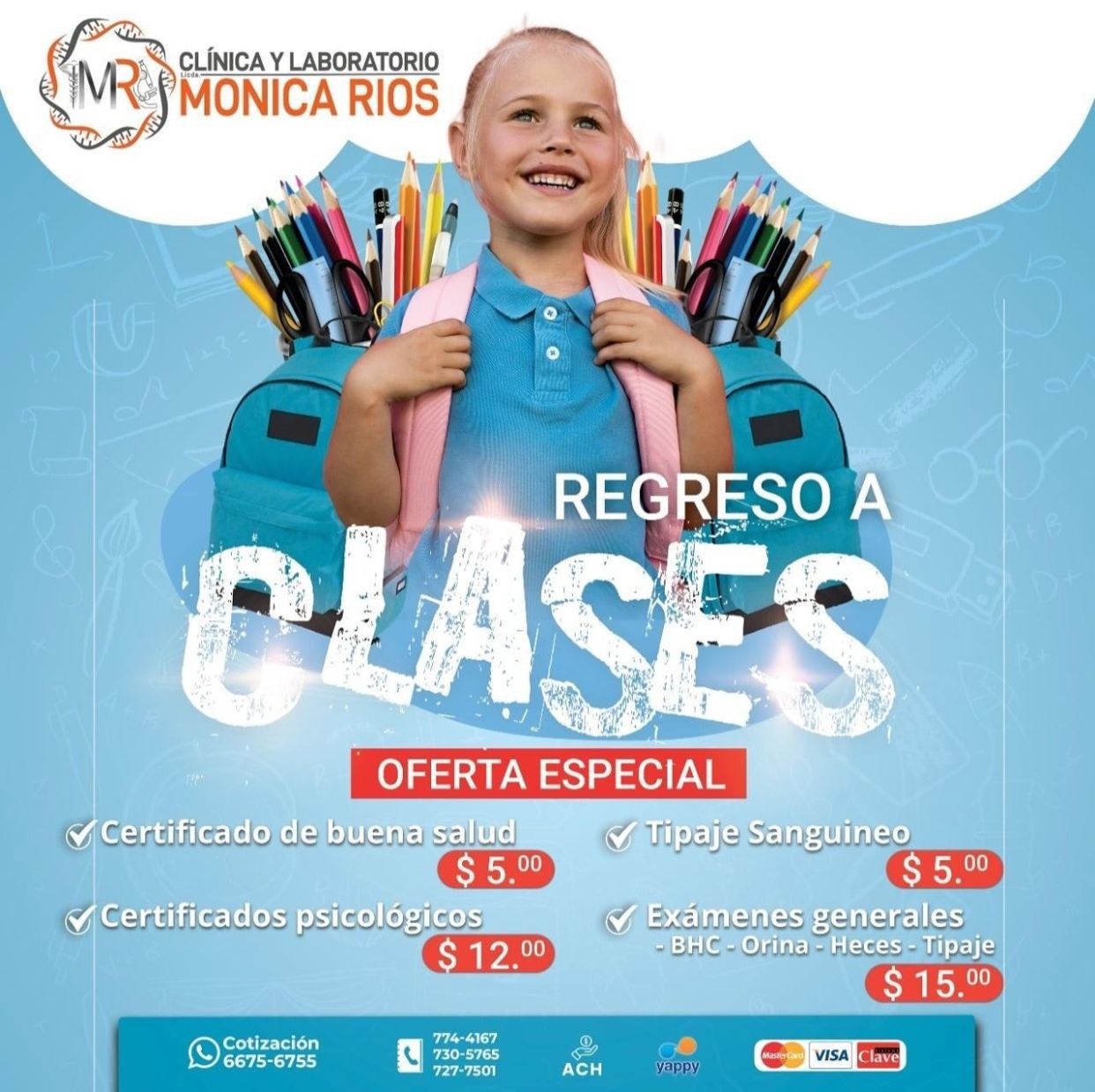 Ofertas y promociones en panama,  Promociones medicas, Promocion en examenes, Ofertas del mes de Enero 2026