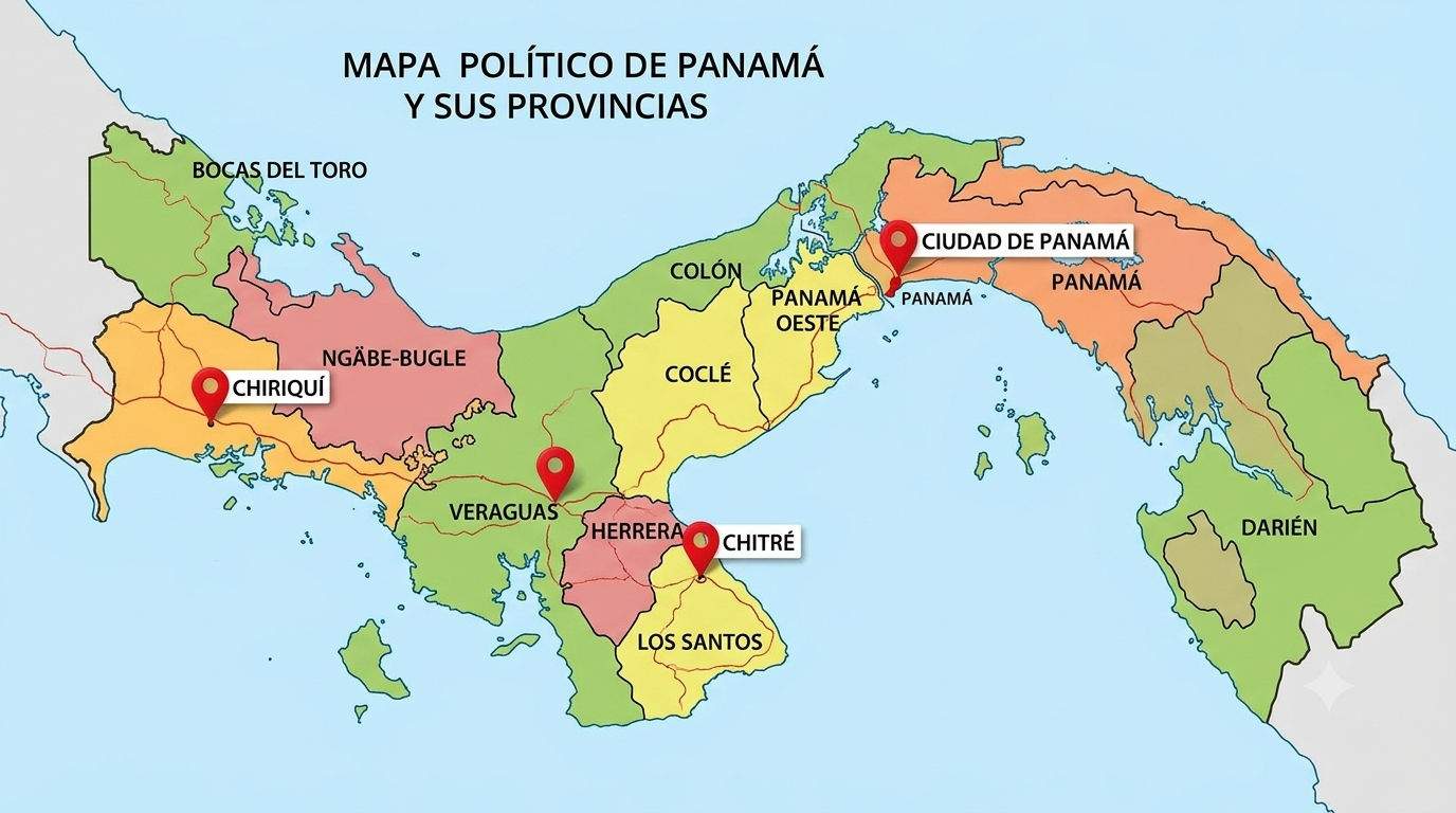 mapa laboratorios rep panama