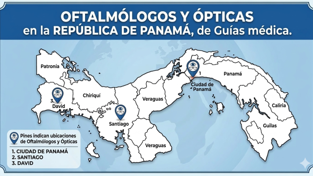 mapa oftalm y opticas rep panama