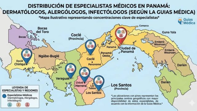panama dermat mapa